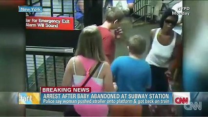 Elle abandonne un bébé dans le métro new yorkais !