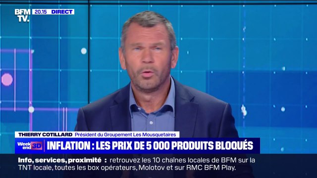 Thierry Cotillard, président des Mousquetaires sur la réunion à Bercy: Bruno Le Maire nous a mis devant nos responsabilités