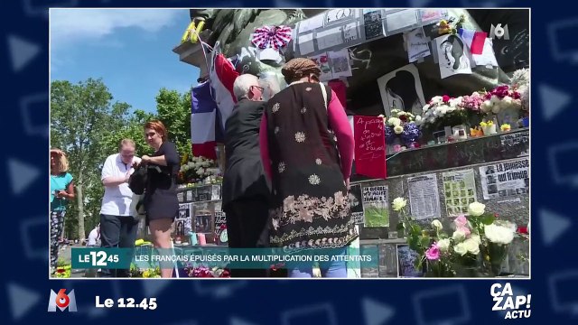 Les Français épuisés après les attentats de ces derniers mois