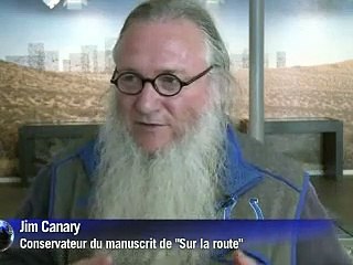 Le légendaire rouleau de "Sur la route" exposé pour la première fois à Paris
