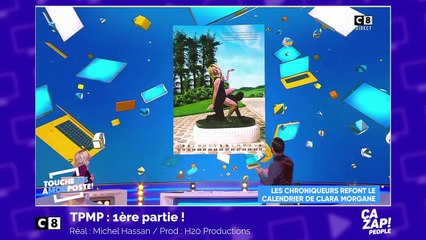 Le calendrier de Clara Morgane parodié