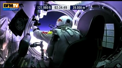 Le saut de Felix Baumgarnter à plus de 39 000 mètres d'altitude