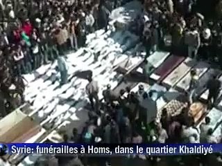 Syrie: plus de 230 morts à Homs, les Occidentaux réagissent