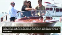 George Clooney gentleman sexy au bras d'Amal : L'acteur et sa sublime femme multiplient les gestes d'amour, rare complicité