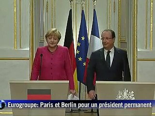 France et Allemagne affichent leur volonté commune sur l'eurogroupe et l'emploi