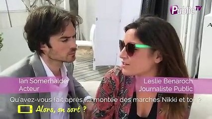 Exclu Vidéo : Cannes 2015 : Ian Somerhalder : "la danse fait tourner le monde et rend les gens heureux"