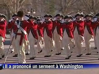 Obama, investi pour quatre ans de plus, appelle à renforcer les libertés