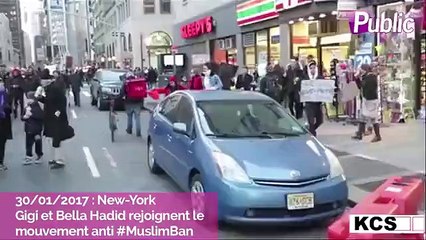 Vidéo : Gigi et Bella Hadid : Elles mènent le combat contre Donald trump !