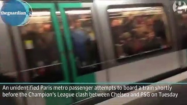 Incident raciste de supporters de Chelsea dans le métro parisien