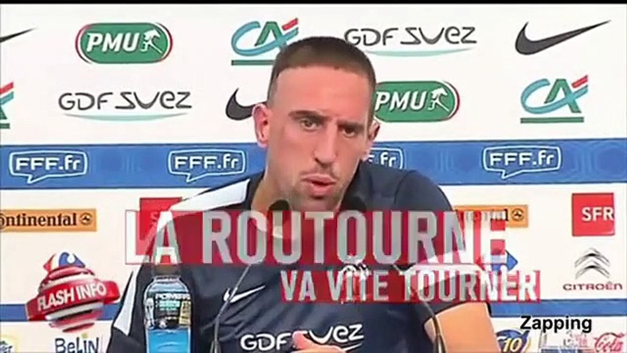 Franck Ribéry : "J'espère que la routourne va vite tourner"