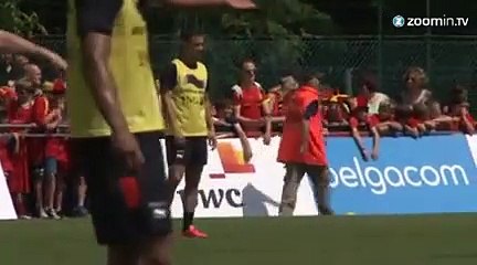 Eden Hazard confiant pour le match contre la Tunisie