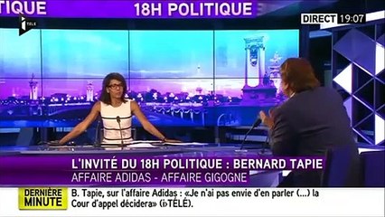 Audrey Pulvar et Bernard Tapie s'écharpent sur le plateau d'i>Télé