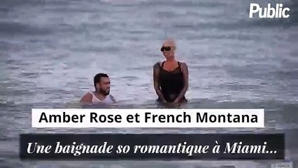 Vidéo : Amber Rose et French Montana : Une baignade so romantique à Miami...