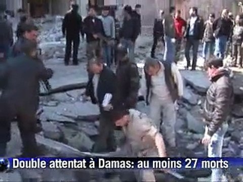 Syrie: attentats meurtriers à Damas, Ryad envoie des armes aux rebelles