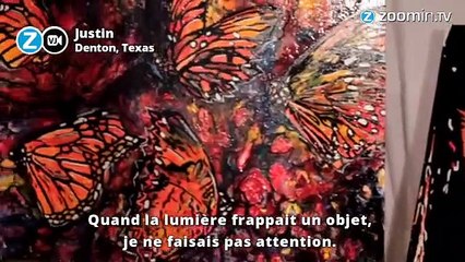 Peintre et aveugle, John Bramblitt ressent les couleurs