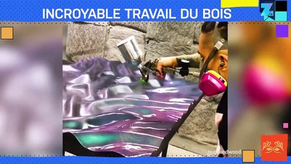 Un vrai travail d'orfèvre...avec du bois