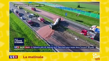 L'incroyable réaction de Sophie Davant après avoir goûté un chocolat poivré !