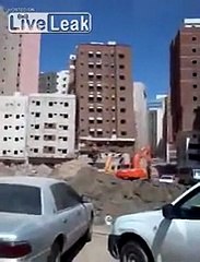 Une démolition d'immeuble qui tourne mal