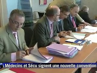 Convention Sécu-médecins: un accord "gagnant-gagnant", selon les signataires