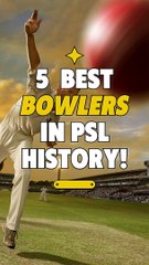 Top 5 Bowlers Taking Most Wicket in PSL History  #shorts #shortsvideo #viral #daily #dailymotion