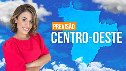 Previsão Centro-Oeste - Calor e pancadas isoladas na Região