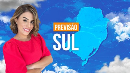 Previsão Sul - Interior da Região em situação de perigo