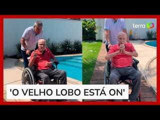 Zagallo recebe alta e volta para casa após ficar 22 dias internado: 'Obrigado pelo carinho'