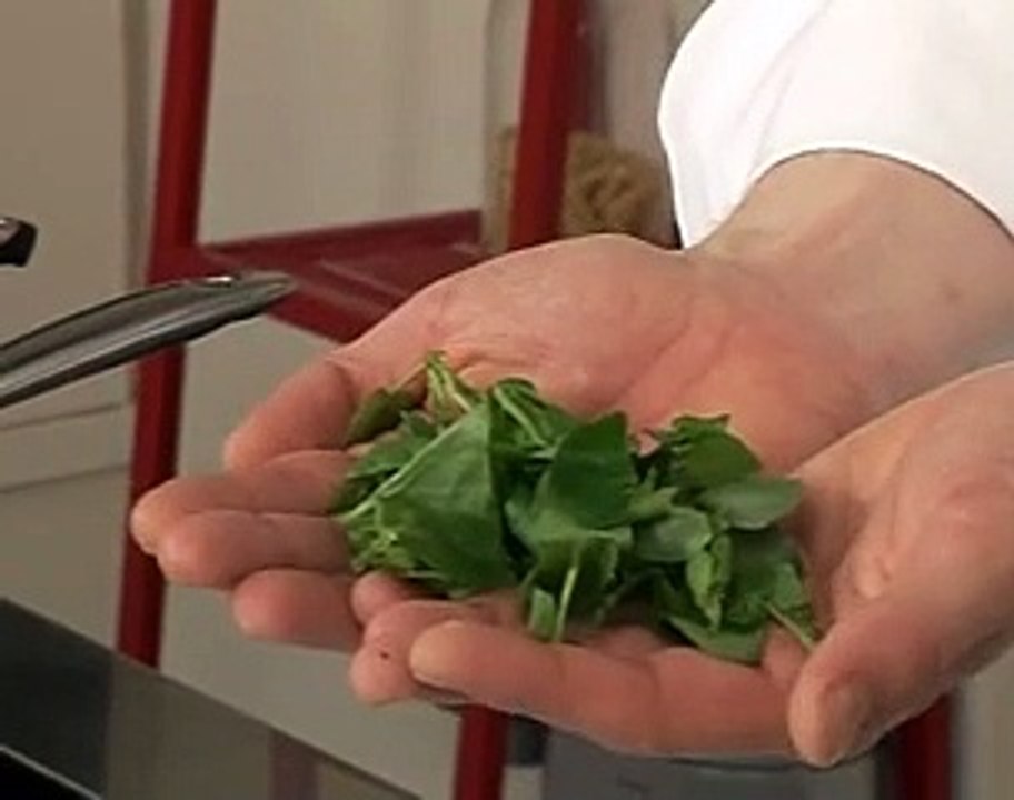 Crème de cresson et de pommes de terre