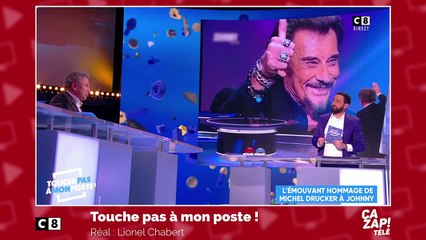 Michel Drucker parle de son craquage en direct lors de l'hommage à Johnny