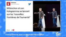 Jean-Luc Mélenchon utilise un hologramme lors de son meeting : les internautes s'en amusent !