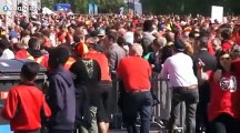 Eden Hazard au plus près des fans