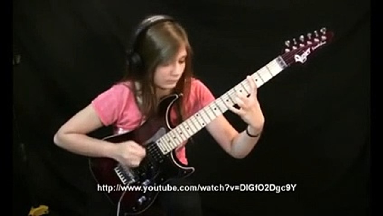 A 14 ans, elle joue Vivaldi à la guitare électrique