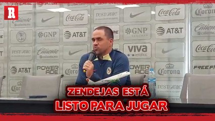 'Con cuidado, pero Zendejas está para jugar' comentó Jardine