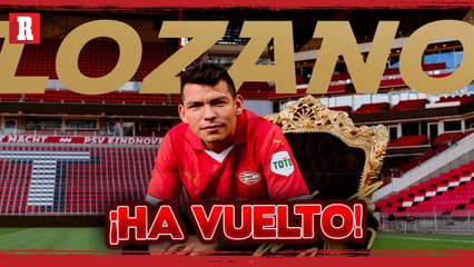 HIRVING LOZANO, el ídolo regresa a casa || INCREIBLE PRESENTACIÓN