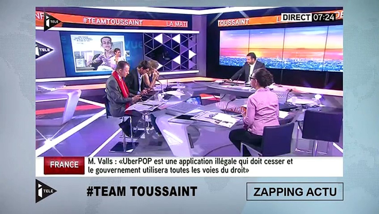 "iTélé enc..." : un homme insulte iTélé en direct