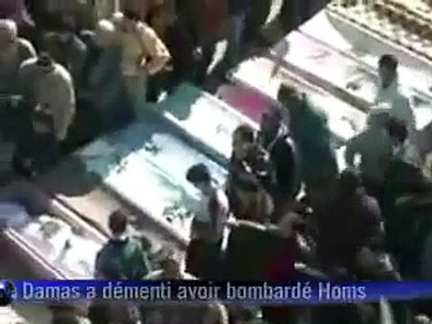 Syrie: veto de Moscou et Pékin à l'ONU, malgré le bombardement de Homs