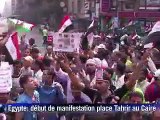 Egypte: manifestation place Tahrir pour plus de réformes et de démocratie