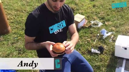 Un burger et des frites propulsés dans l'espace