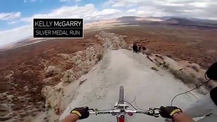 Une descente impressionante en VTT