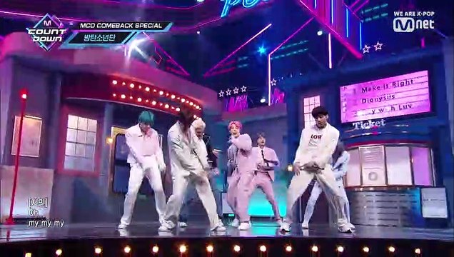 [BTS - Boy With Luv] Comeback Special Stage M COUNTDOWN 2019.04.18 EP.615