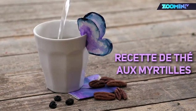 Recette de thé aux myrtilles