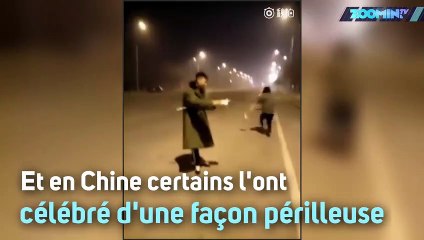 Une bataille de feux d'artifice entre deux sorciers !
