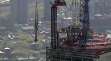 One World Trade Center : la flèche posée sur le nouveau gratte-ciel