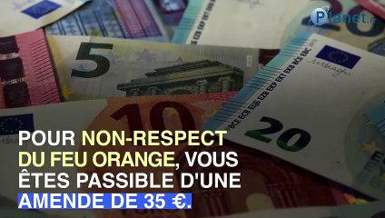 Que risquez-vous avec des infractions aux feux tricolores ?