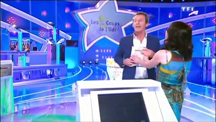 Les douze coups de midi : une candidate a fait un dessin de Jean-Luc Reichmann nu