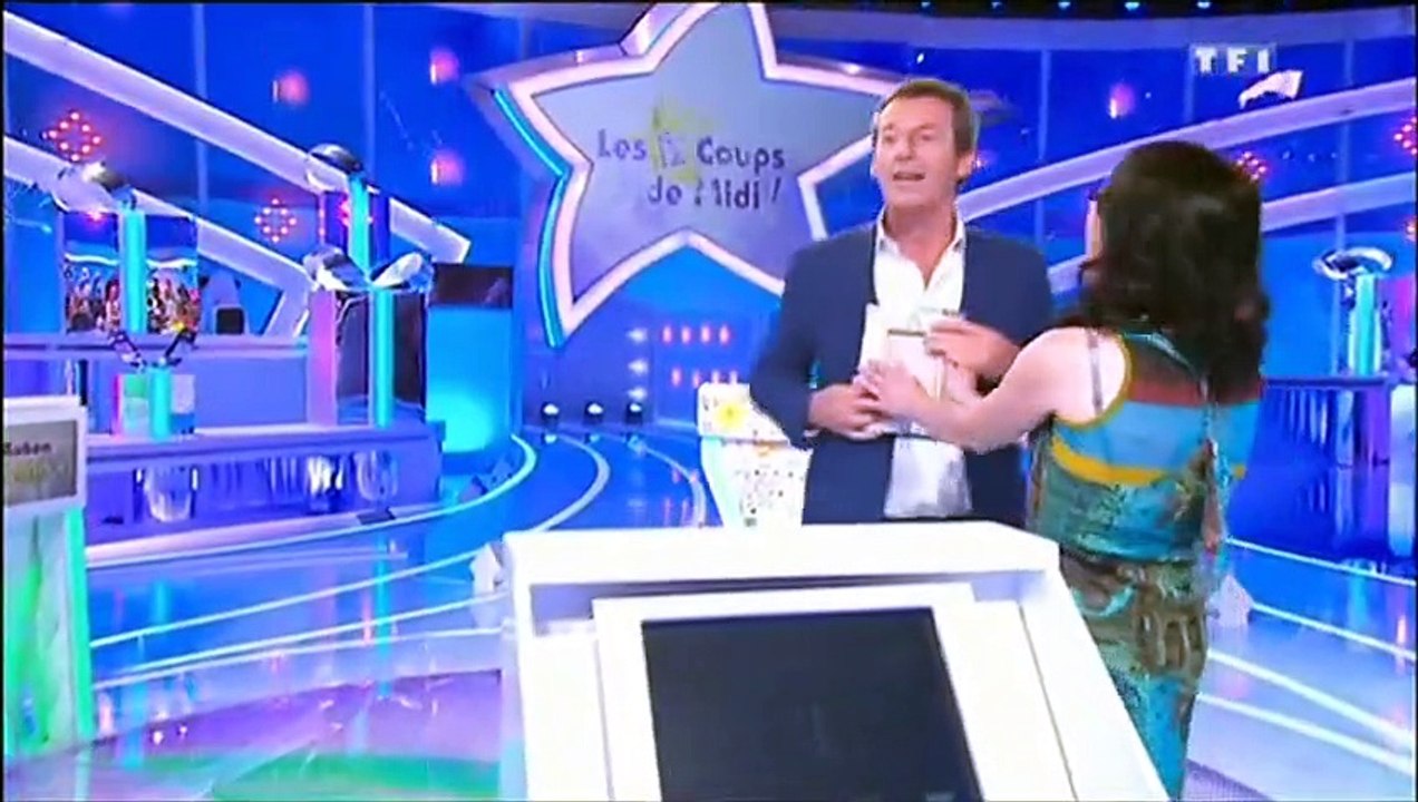 Les douze coups de midi : une candidate a fait un dessin de Jean-Luc Reichmann nu