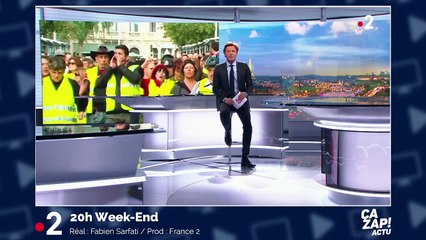 Gilets jaunes, les images choc : un conducteur en colère renverse des manifestants et un policier