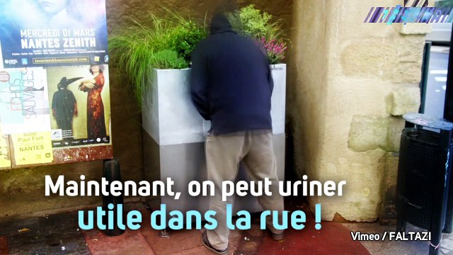 L'Uritrottoir ou comment uriner utile en ville