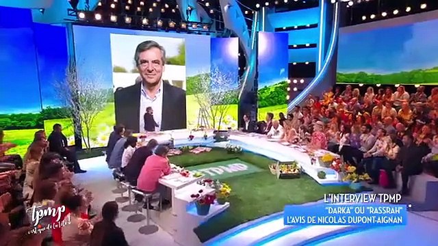 Nicolas Dupont-Aignan dans TPMP : Hollande, il est rassrah de rassrah!
