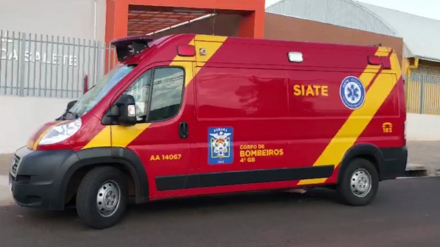 Siate é acionado para atender criança ferida na Escola Nossa Senhora da Salete